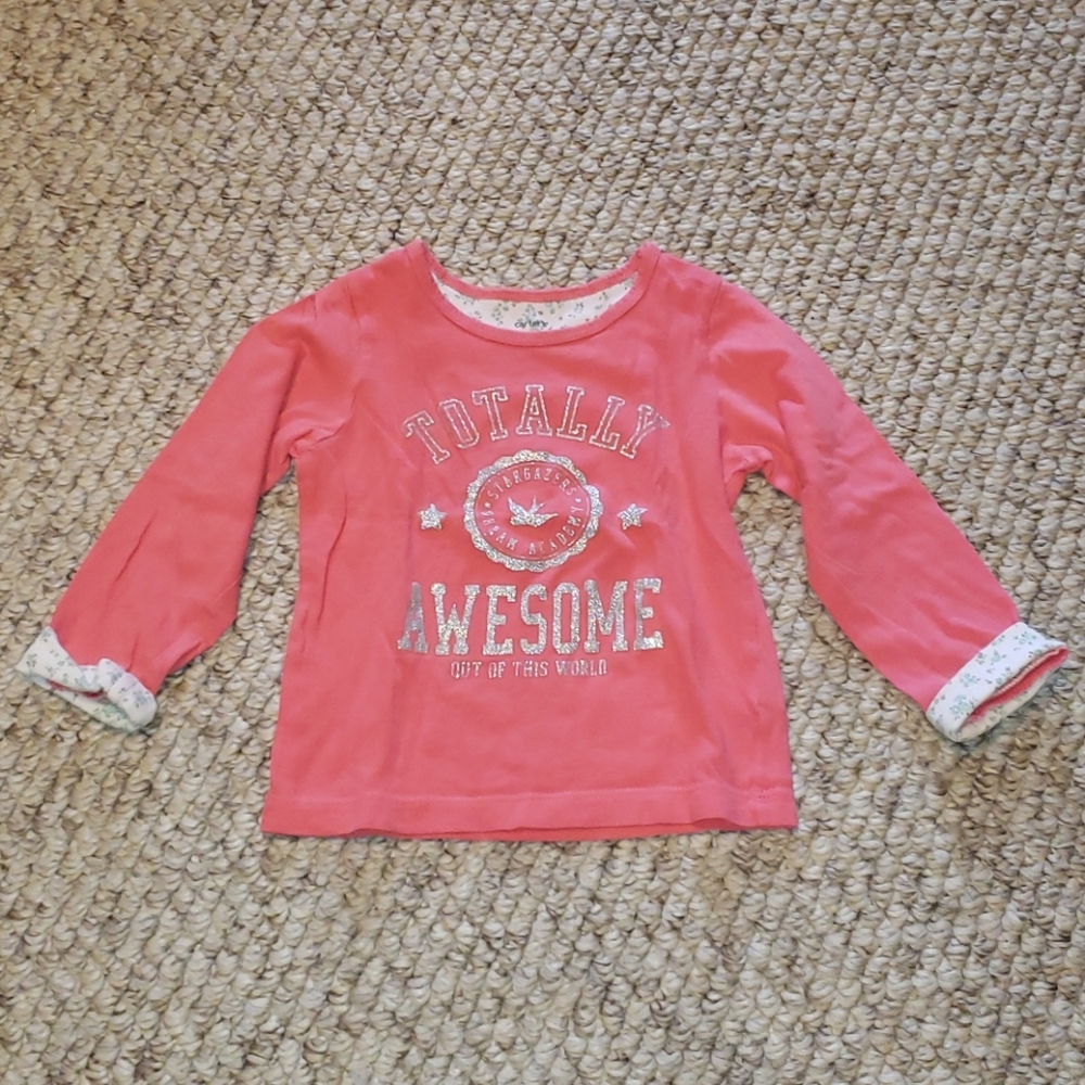 Carters long sleeve t-shirt, 24 months